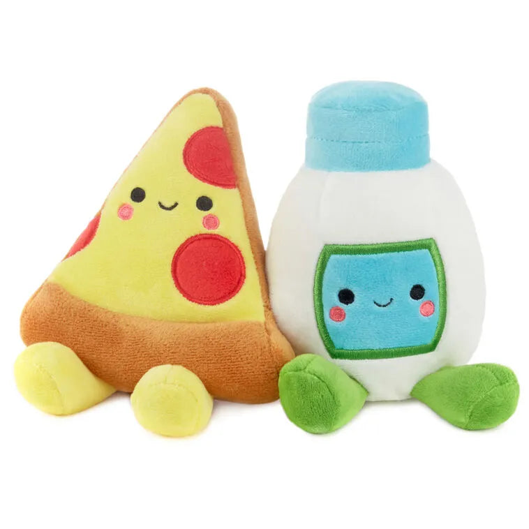 Better Together Pizza and Ranch Magnetic Plush Pair, 5.5"