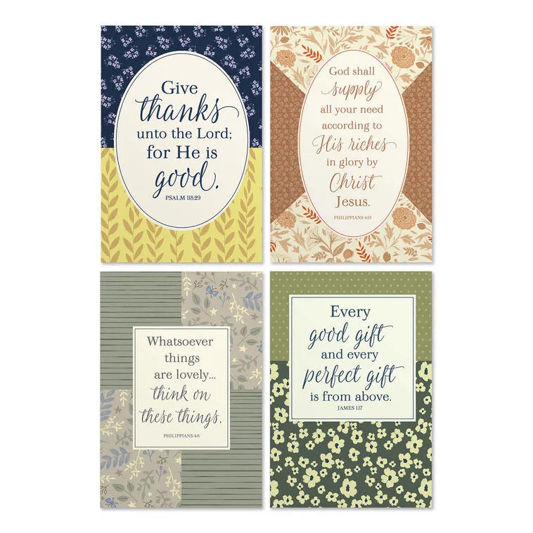 Every Good Gift Assorted Religious Blank Multi-Occasion Cards, Box of 12