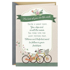 You Two Are a Reflection of Love Religious Anniversary Card