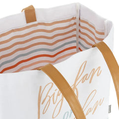 Big Fan of God's Plan Canvas Tote Bag