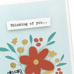 Positive Thoughts and Feel-Good Wishes Encouragement Card