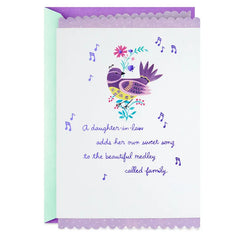 You Add So Much to Our Family Birthday Card for Daughter-in-Law