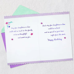 You Add So Much to Our Family Birthday Card for Daughter-in-Law