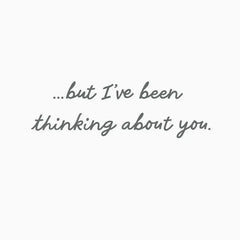 Out of the Blue Thinking of You Card