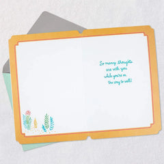 Sending Cheerful Wishes Get Well Card