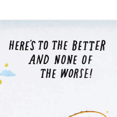 A Toast to the Two of You Anniversary Card