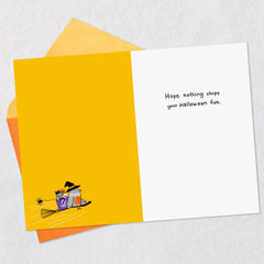 Can't Stop Decorating Funny Halloween Card