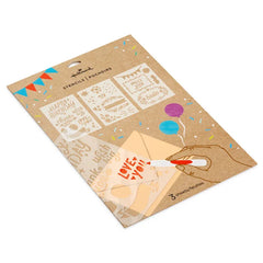 Celebrations Stencil Kit, Pack of 36