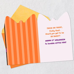 Lovable Little You First Halloween Card