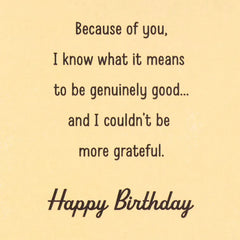 Mom, I Learned From Your Love Birthday Card From Son