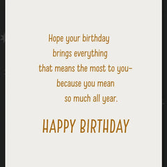 Today Is for Celebrating You Birthday Card