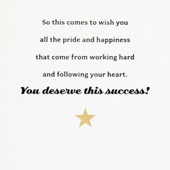 You Deserve This Graduation Card