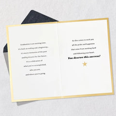 You Deserve This Graduation Card