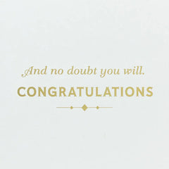 A Good Opportunity for You New Job Congratulations Card