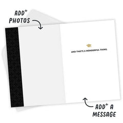 No One in the World Like You 2026 Custom Graduation Card
