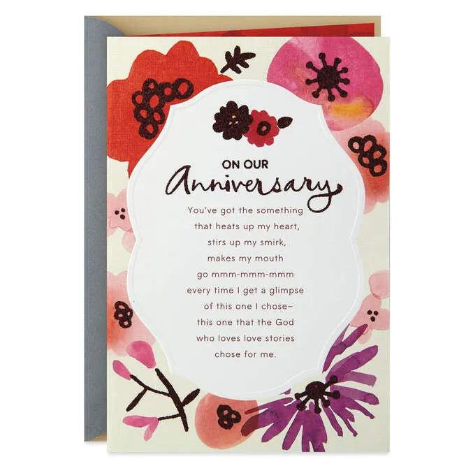 Blessed to Call You Mine Religious Anniversary Card