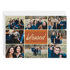 Blessed Custom Thanksgiving Card