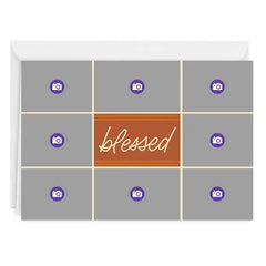 Blessed Custom Thanksgiving Card