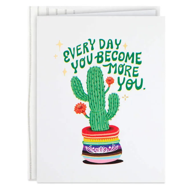Love Watching You Bloom Card