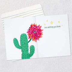 Love Watching You Bloom Card