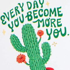 Love Watching You Bloom Card