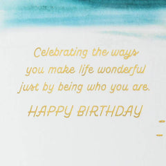 You Make Life Wonderful Birthday Card for Godson