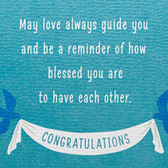 So Blessed to Have Each Other to Love Wedding Card