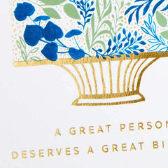 You Deserve a Great Day Birthday Card