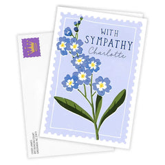 Strength, Courage, Comfort Custom Sympathy Card