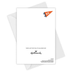 #1 Dad Foam Finger Custom Father's Day Card