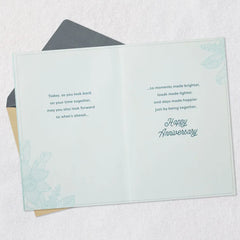 Moments Made Brighter Together Anniversary Card for Son and Partner