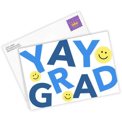Yay Grad Custom Graduation Card