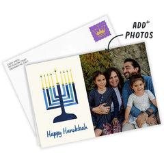 Festival of Lights Custom Hanukkah Card