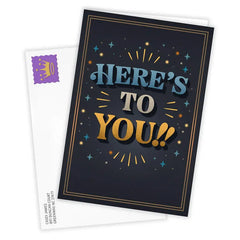 Here's to You Custom Birthday Card