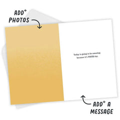 Here's to You Custom Birthday Card