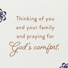 A Life Well-Lived & Well Loved Religious Sympathy Card