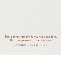 A Life Well-Lived & Well Loved Religious Sympathy Card