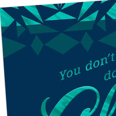 You Deserve the Glory Thank You Card