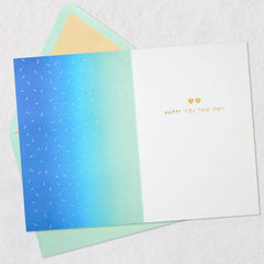 Happy You Two Day Anniversary Card for Couple