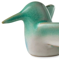 Sculpted Blue and Green Hummingbird Figurine, 1.75"