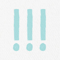 Blue and Green Blank Thank-You Card