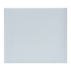 So Happy You're Here Blue and White Striped Guest Book