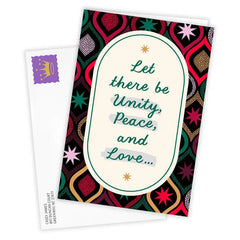 Unity, Peace and Love Custom Kwanzaa Card