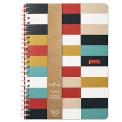 Bold Bricks Spiral Journal