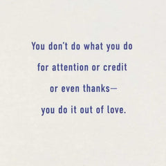 Returning Your Year-Round Love Father's Day Card