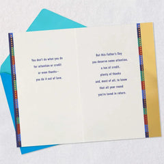 Returning Your Year-Round Love Father's Day Card