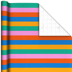 Bold Stripes Wrapping Paper, 20 sq. ft.