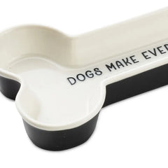 Happy Place Dog Bone-Shaped Trinket Dish