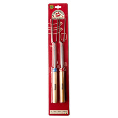 Bunk House Bonfire Buddies Roasting Forks, Set of 2