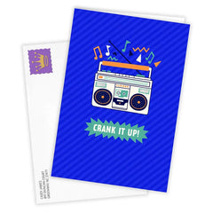 Crank It Up Custom Card